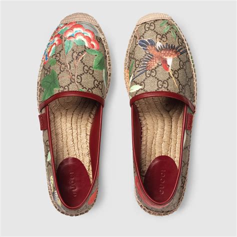 espadrillas gucci rosse|gucci espadrille sandals.